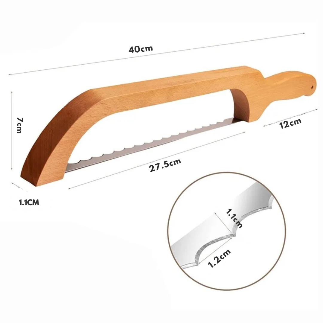 Bread Knife - Slicing Without Crumbs, Perfect for Fresh Bread