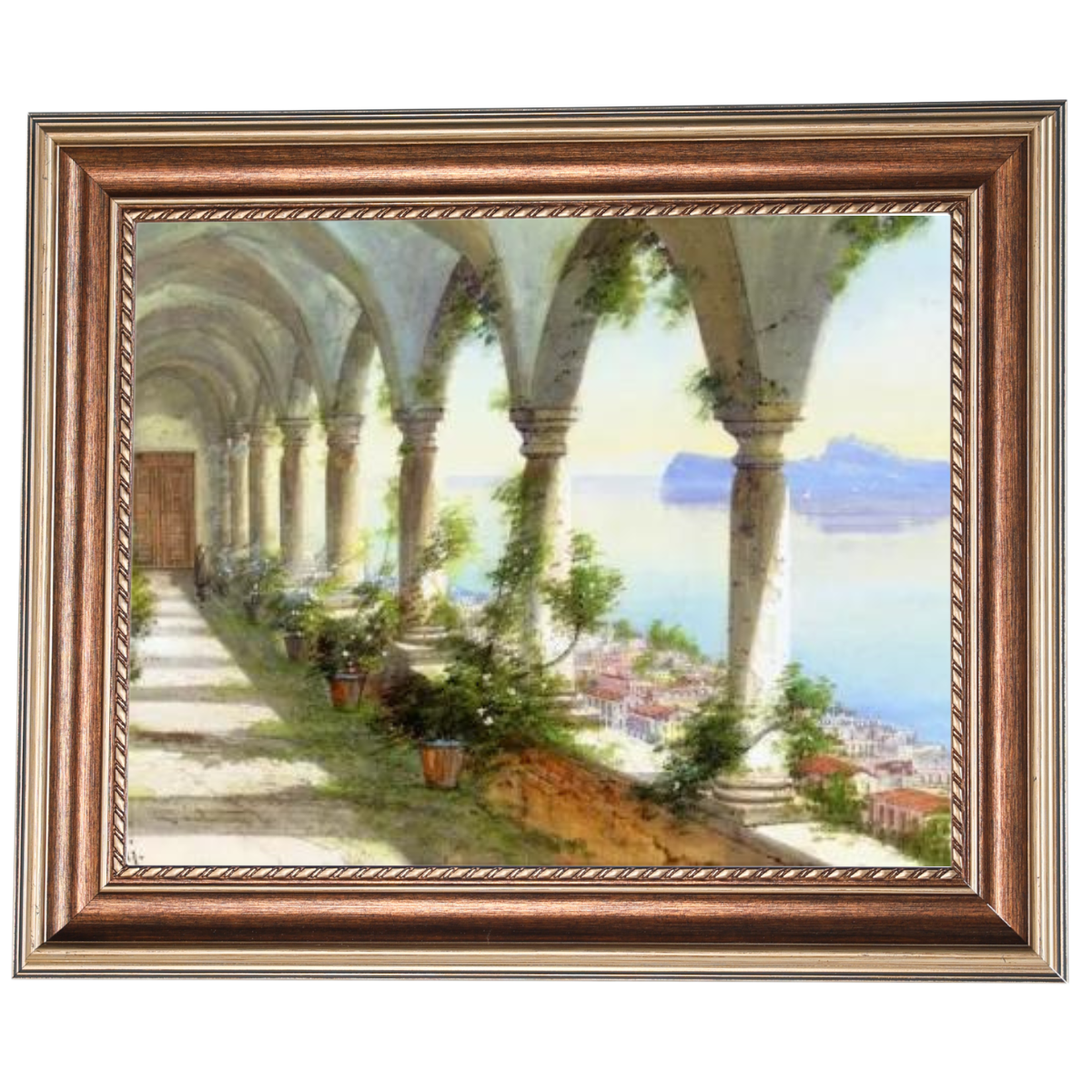 Capri Elegance - Classic Column Gallery Art Wall Decor