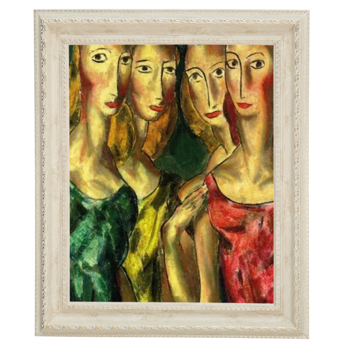 SisterGrace - Four Sisters Vintage Art for Walls