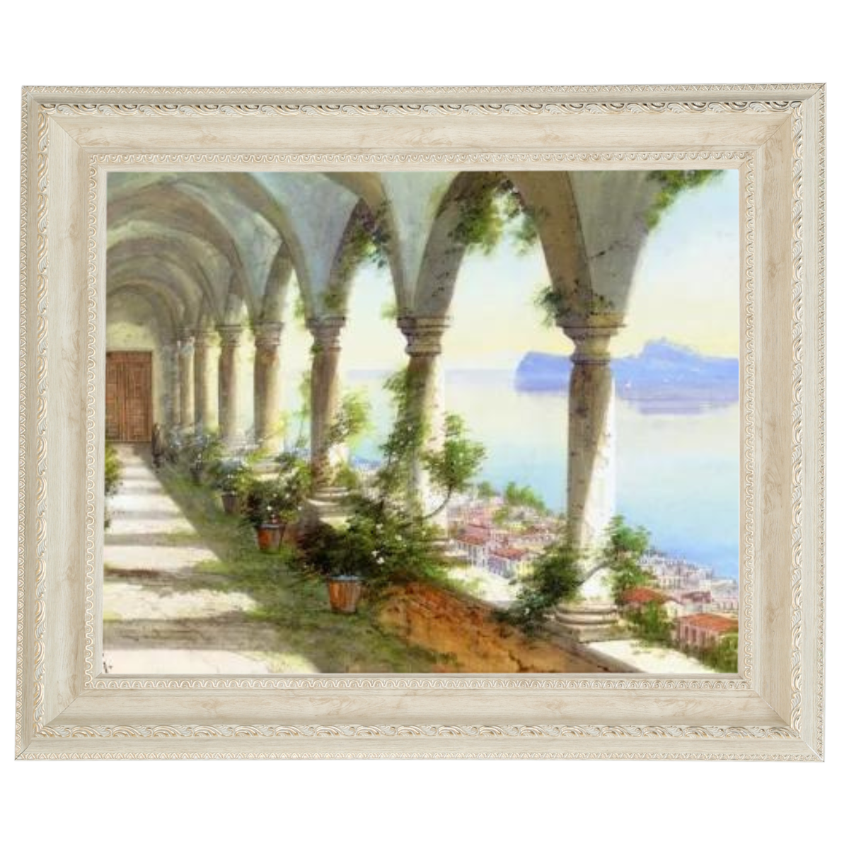 Capri Elegance - Classic Column Gallery Art Wall Decor