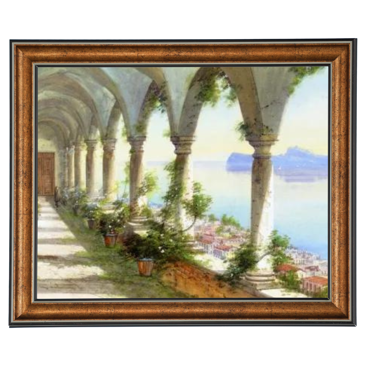 Capri Elegance - Classic Column Gallery Art Wall Decor