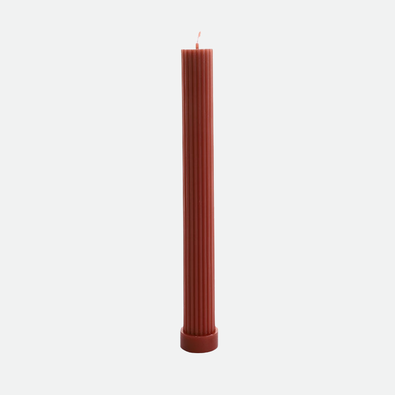 Scented Soy Wax Candle in Roman Column Shape