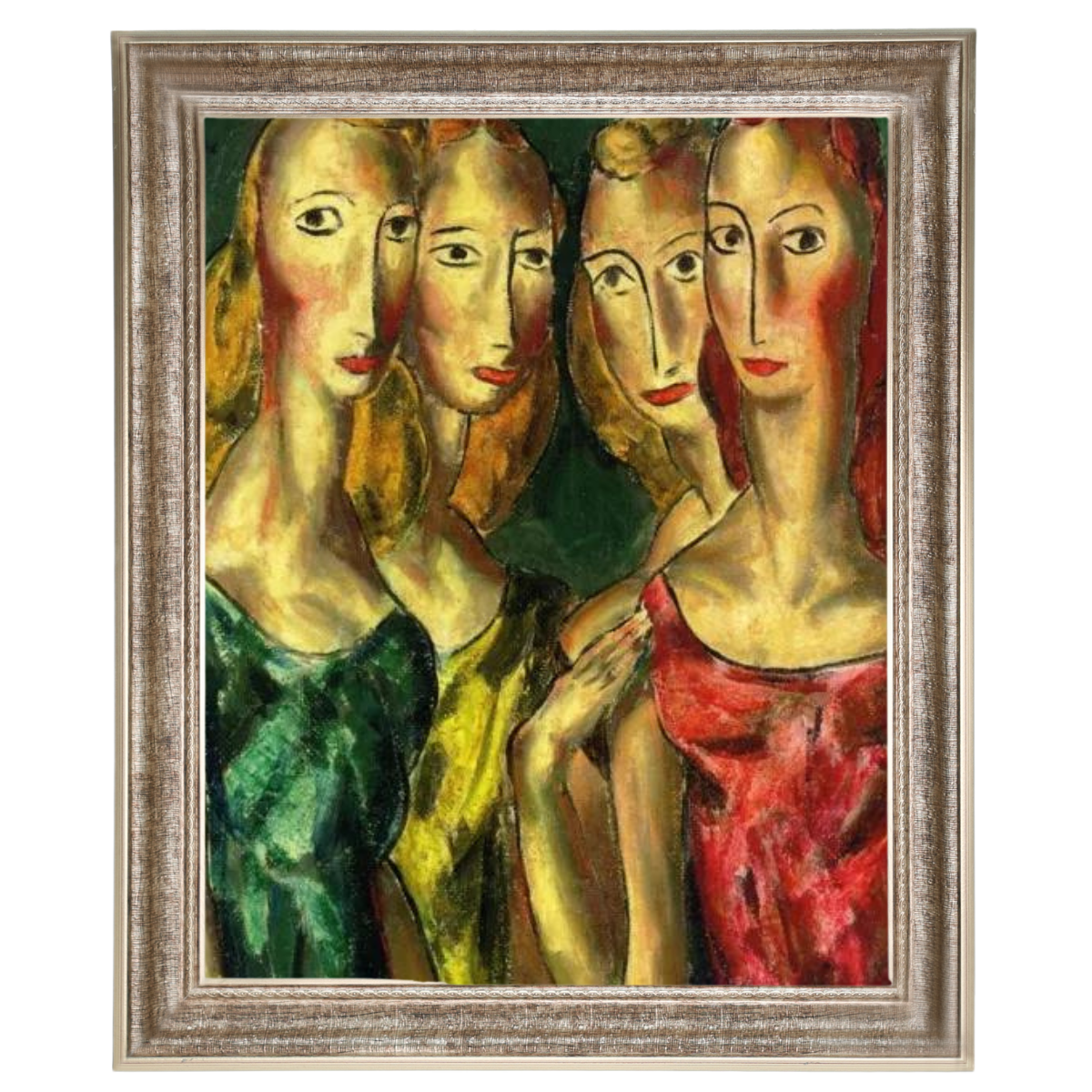 SisterGrace - Four Sisters Vintage Art for Walls