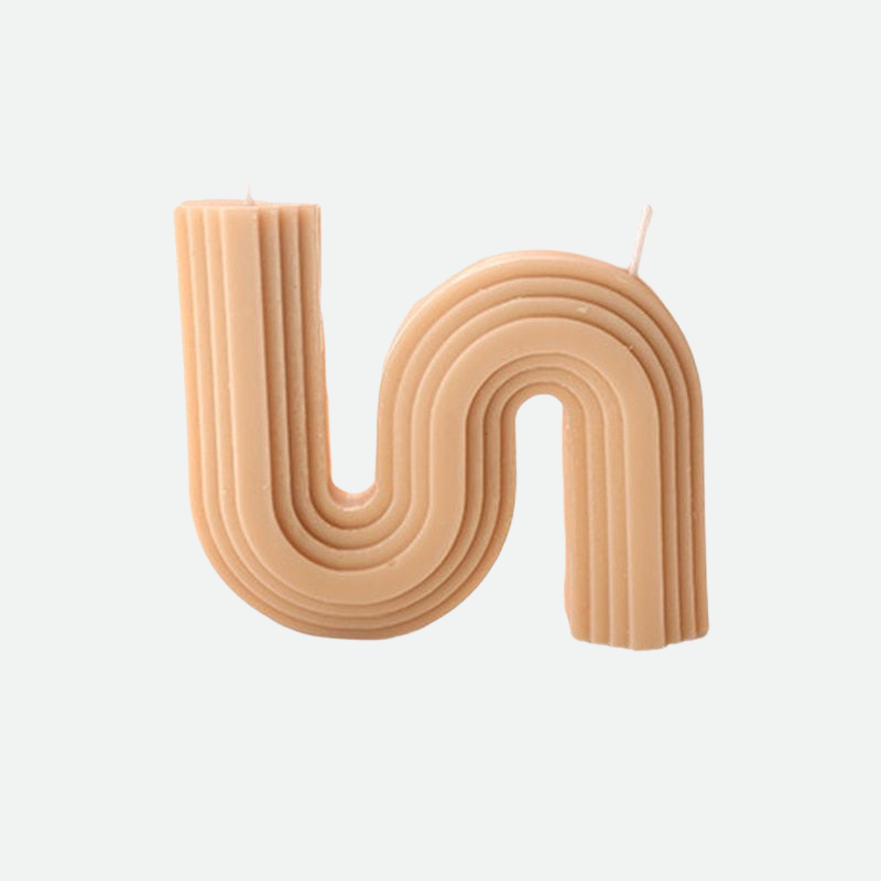 Decorative Candles with Unique Shapes and Scents