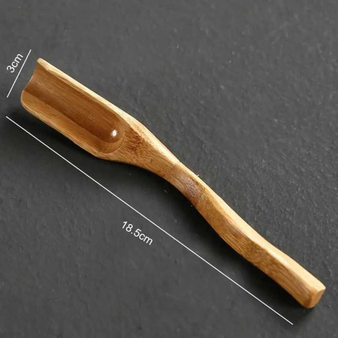 Handmade Bamboo Tea Spoon - Practical Tool for Gong Fu Cha Tea