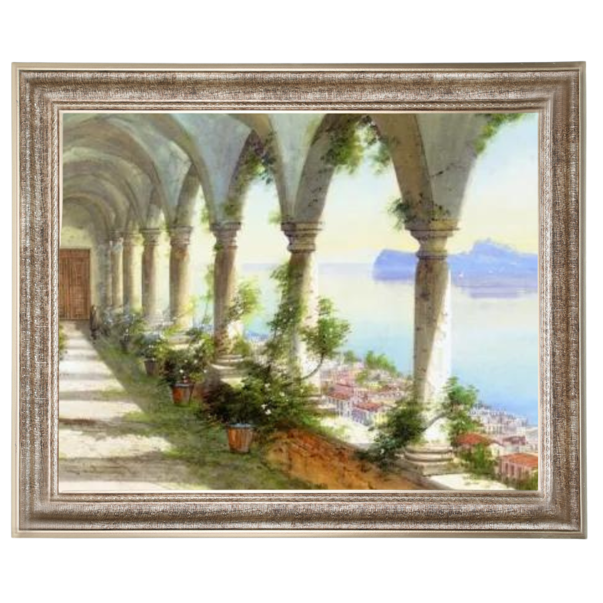 Capri Elegance - Classic Column Gallery Art Wall Decor