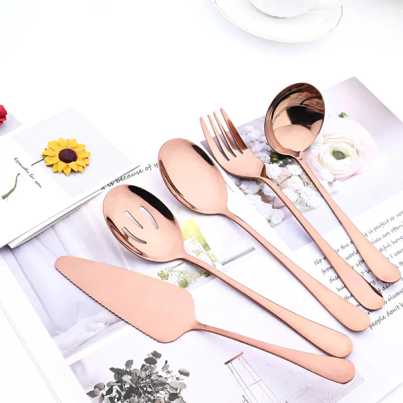 Rainbow Stainless Steel Cutlery Set - Stylish and Durable Kitchenware