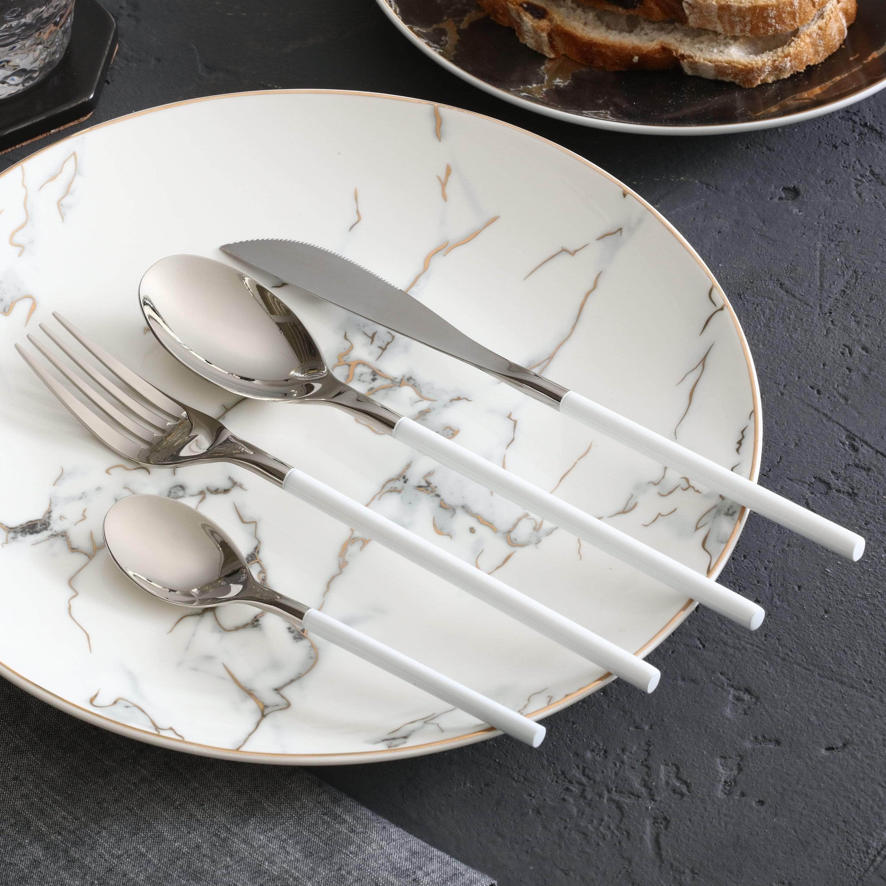 GermanArt - Stylish Stainless Steel Cutlery Set with Artistic Touch