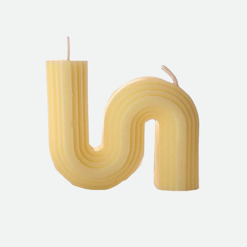 Decorative Candles with Unique Shapes and Scents