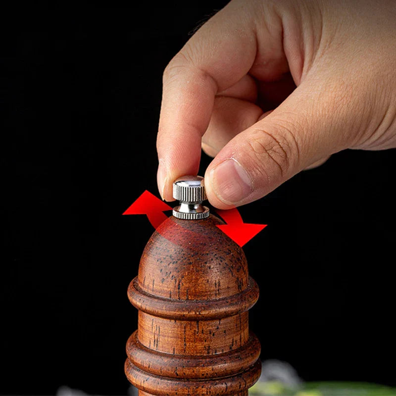 SavoraGrind Wooden Salt and Pepper Mills - Sustainable Design for Kitchen and Table