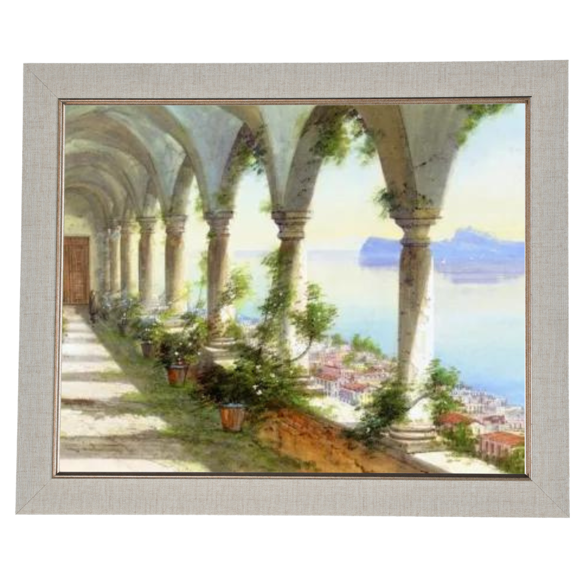 Capri Elegance - Classic Column Gallery Art Wall Decor