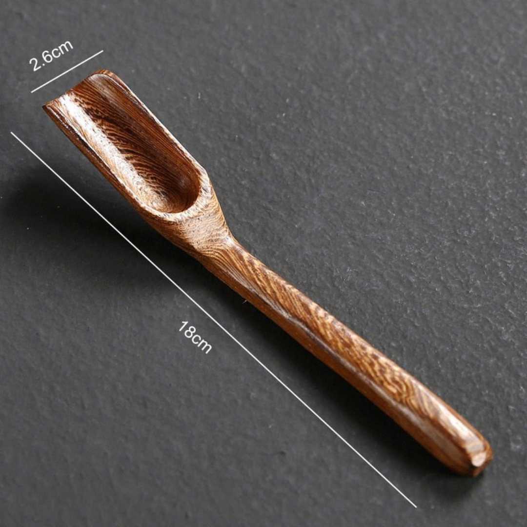 Handmade Bamboo Tea Spoon - Practical Tool for Gong Fu Cha Tea