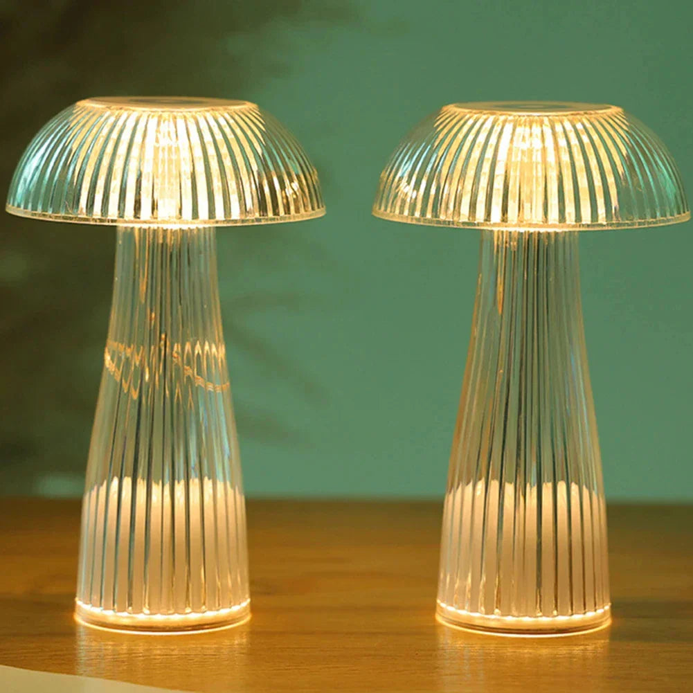 Colourful LED Mushroom Night Light for Enchanting Dreams