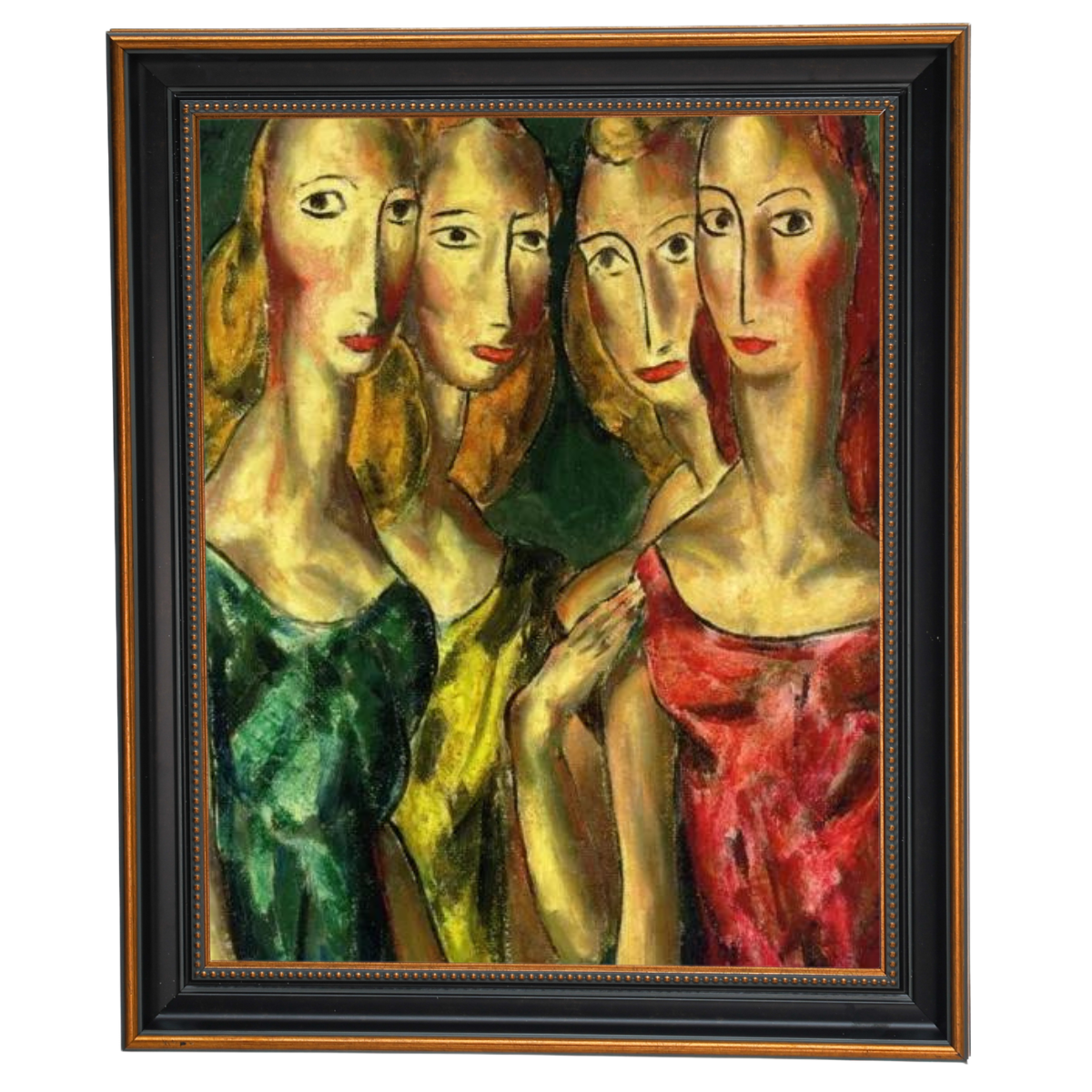 SisterGrace - Four Sisters Vintage Art for Walls