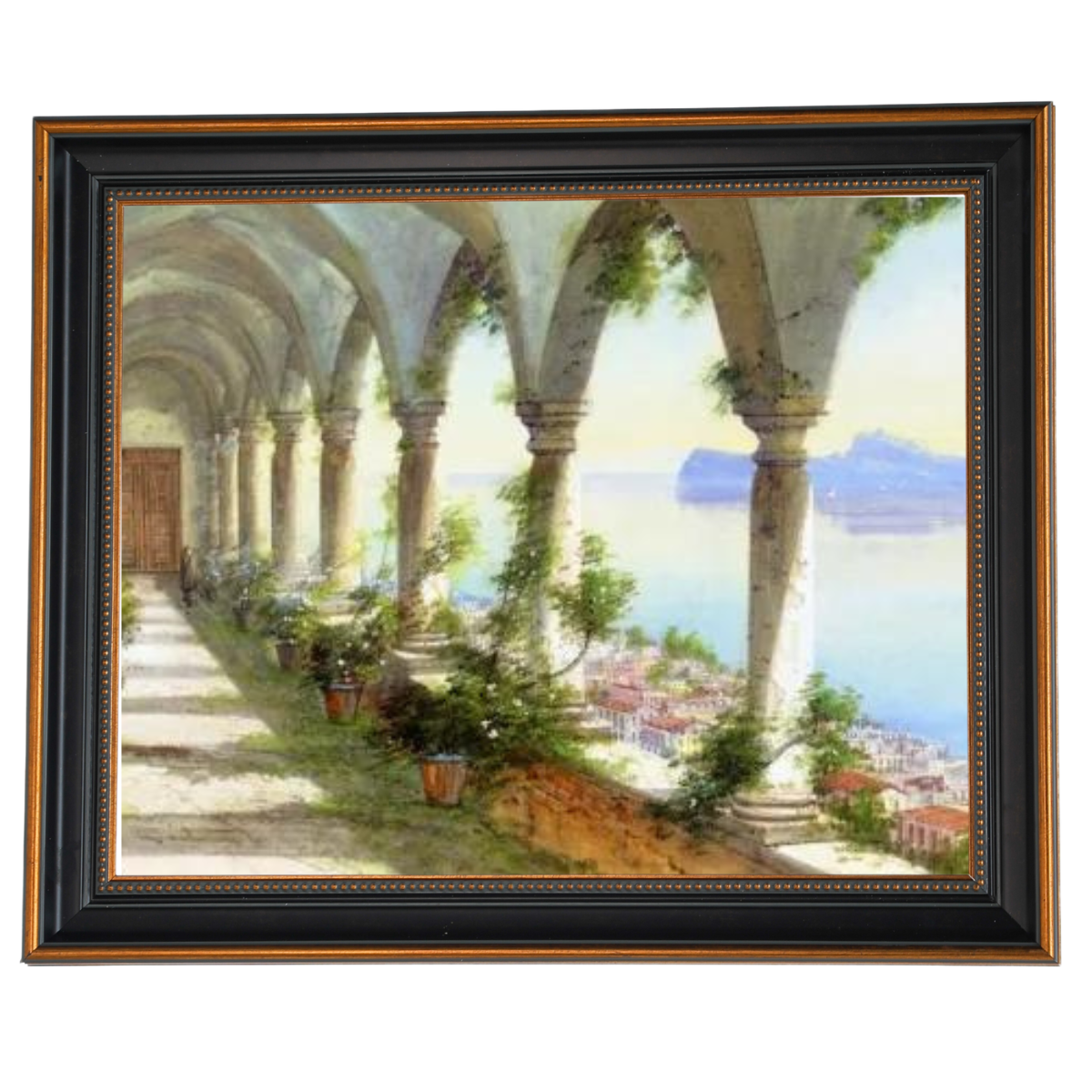 Capri Elegance - Classic Column Gallery Art Wall Decor