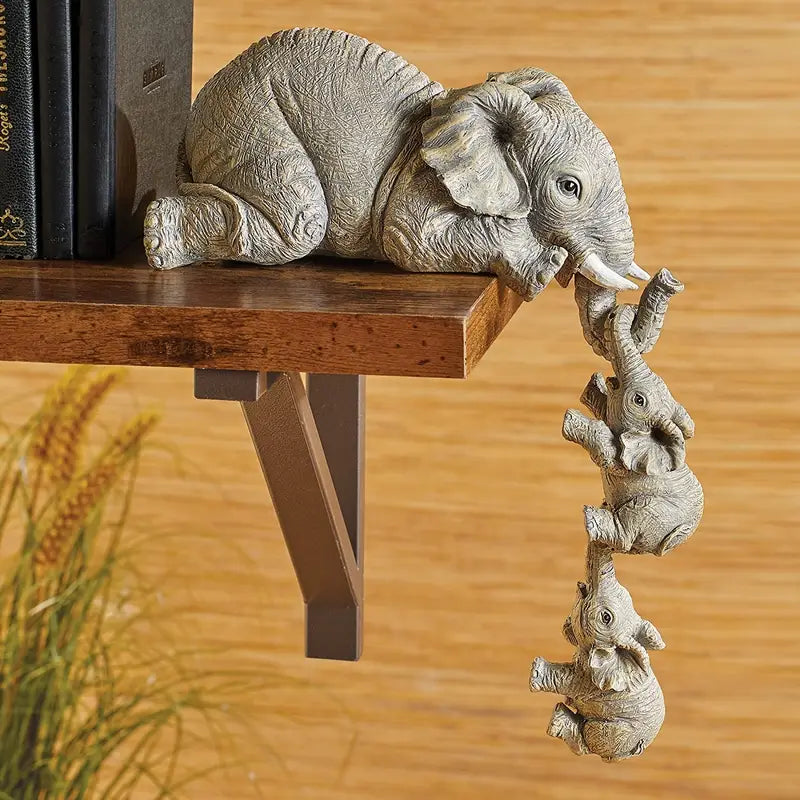 SoleneVerde - Retro and Elegant Elephant Decoration