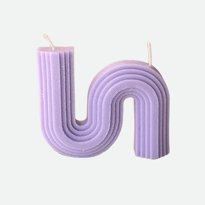 Decorative Candles with Unique Shapes and Scents