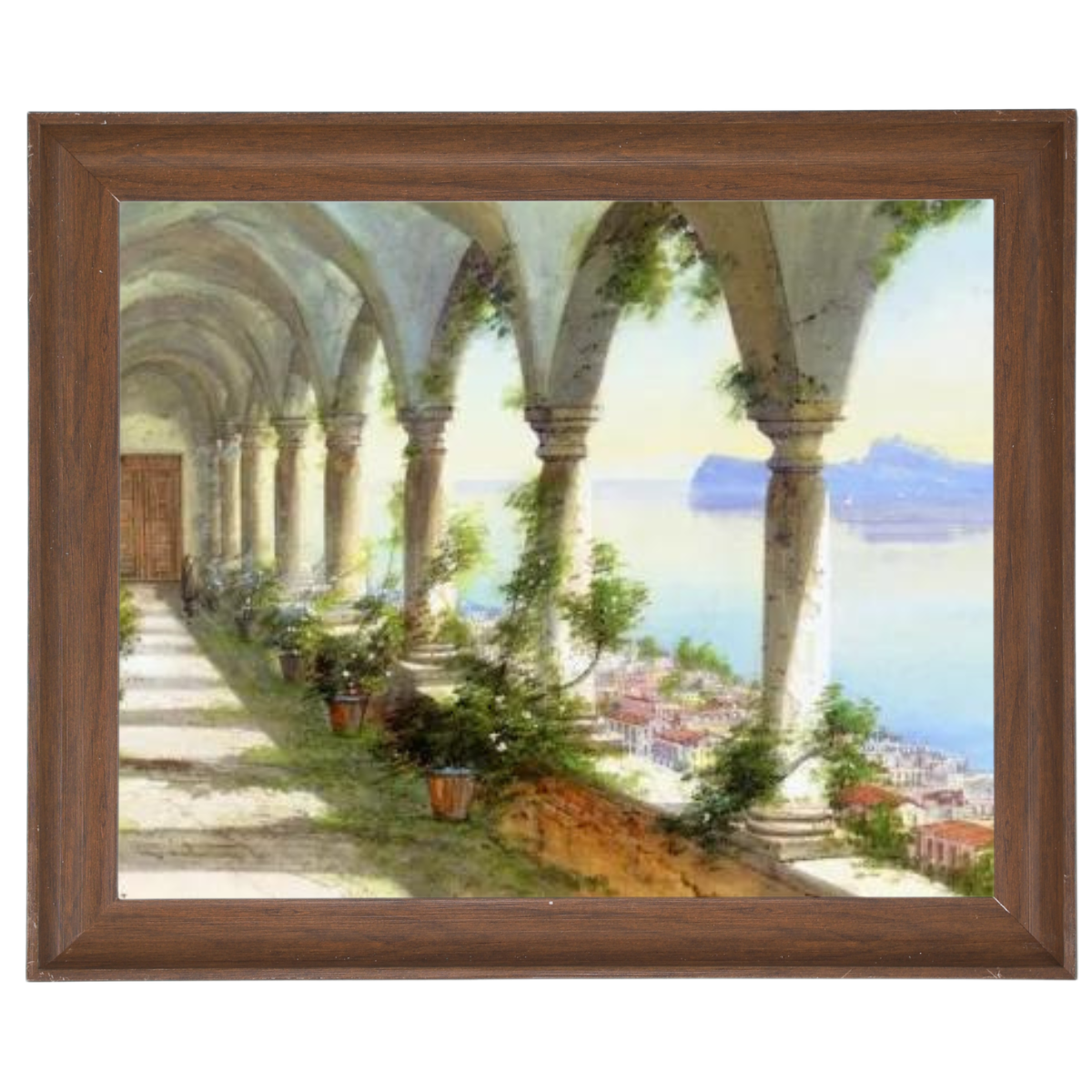 Capri Elegance - Classic Column Gallery Art Wall Decor