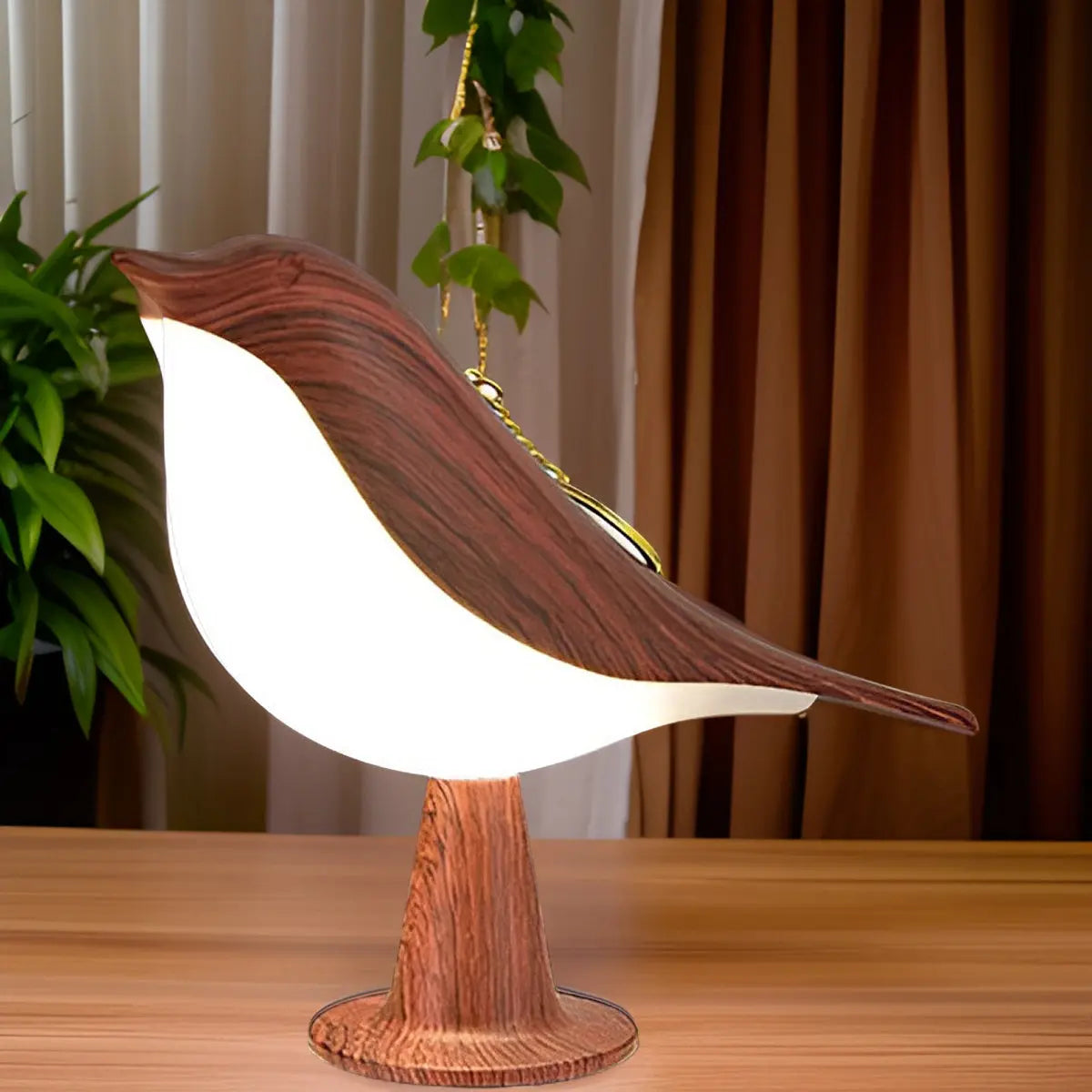 Bird Lamp with Fragrance Diffuser and Touch Control