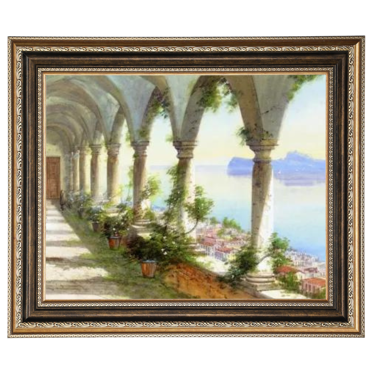 Capri Elegance - Classic Column Gallery Art Wall Decor