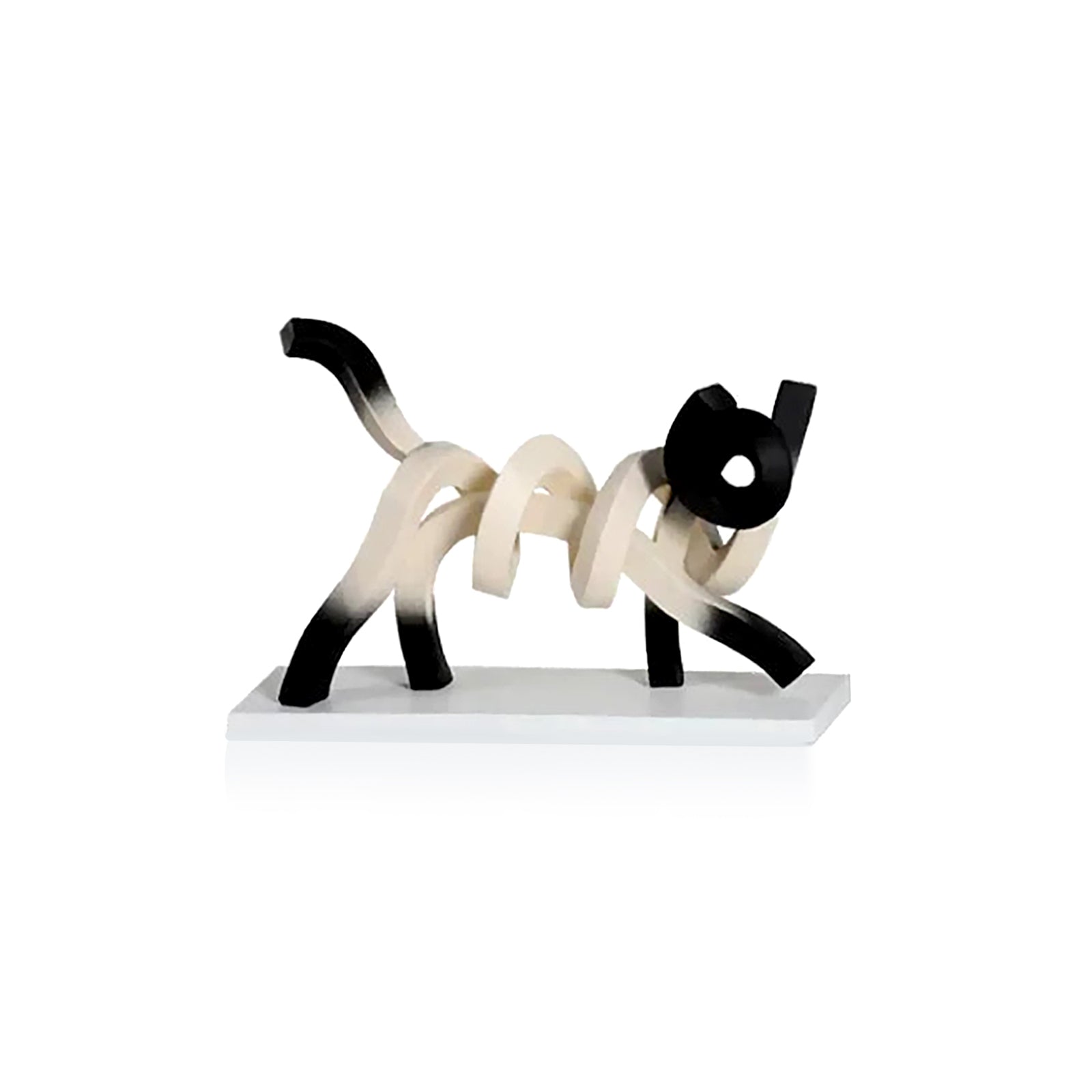 FelineAura – Minimalist Cat Sculpture for Elegant Style