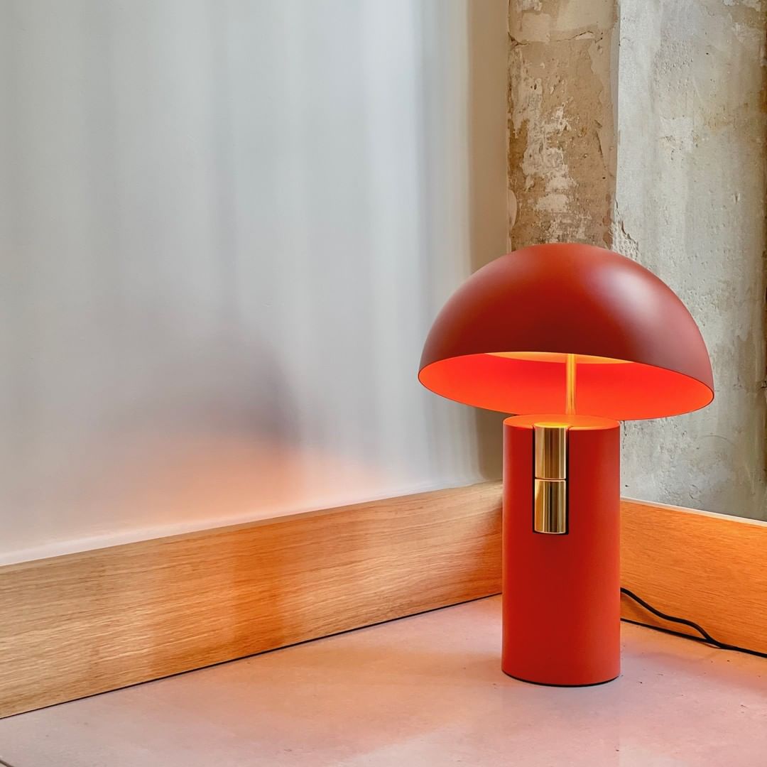 LumiCrest - Modern Table Lamp with Elegant Design (Mushroom Design)