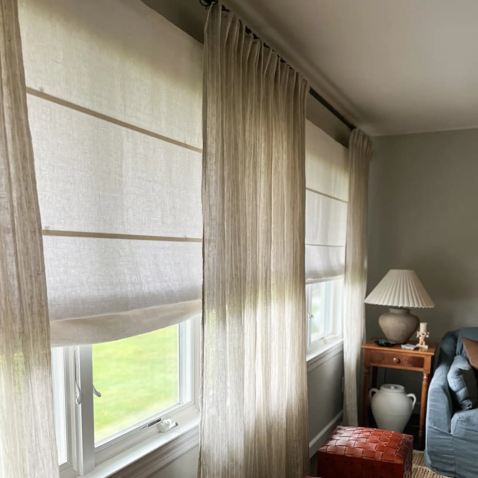 SkyEase - Linen Cordless Roman Blind