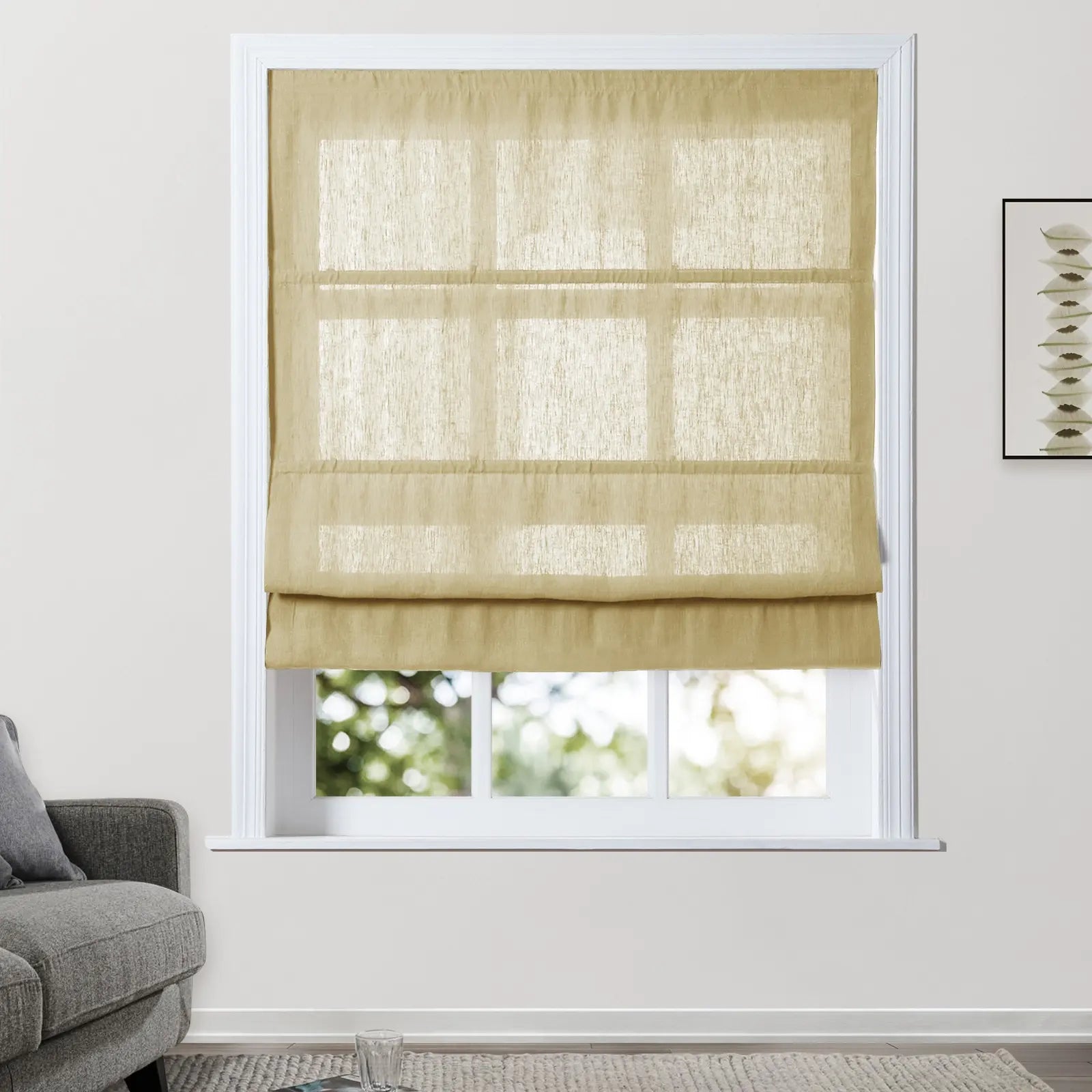 SkyEase - Linen Cordless Roman Blind