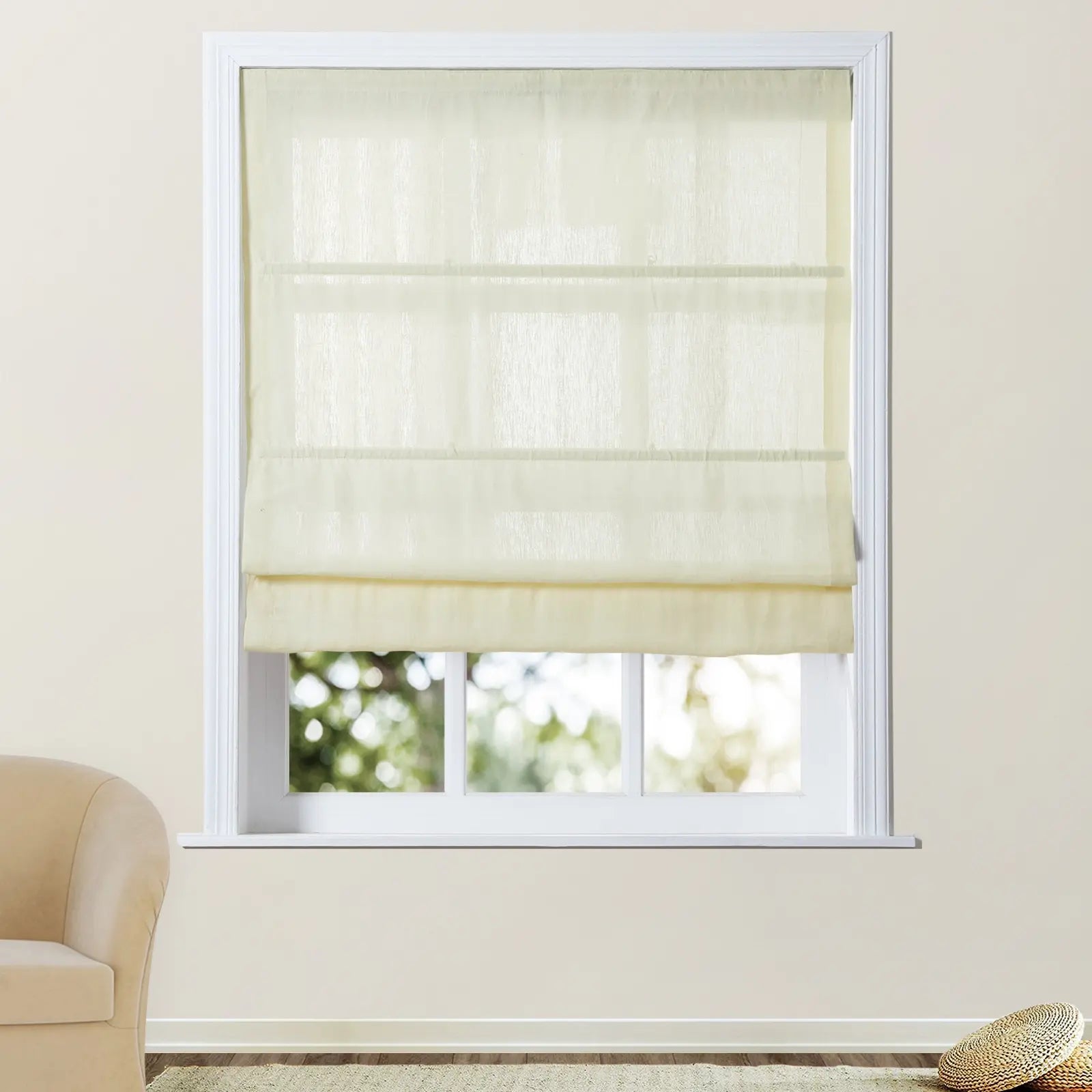 SkyEase - Linen Cordless Roman Blind