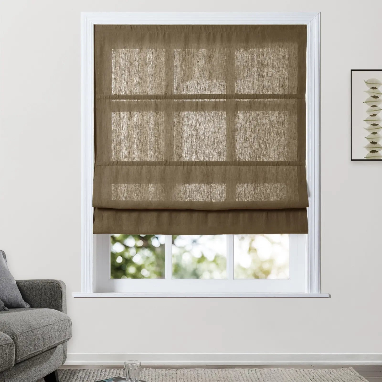 SkyEase - Linen Cordless Roman Blind