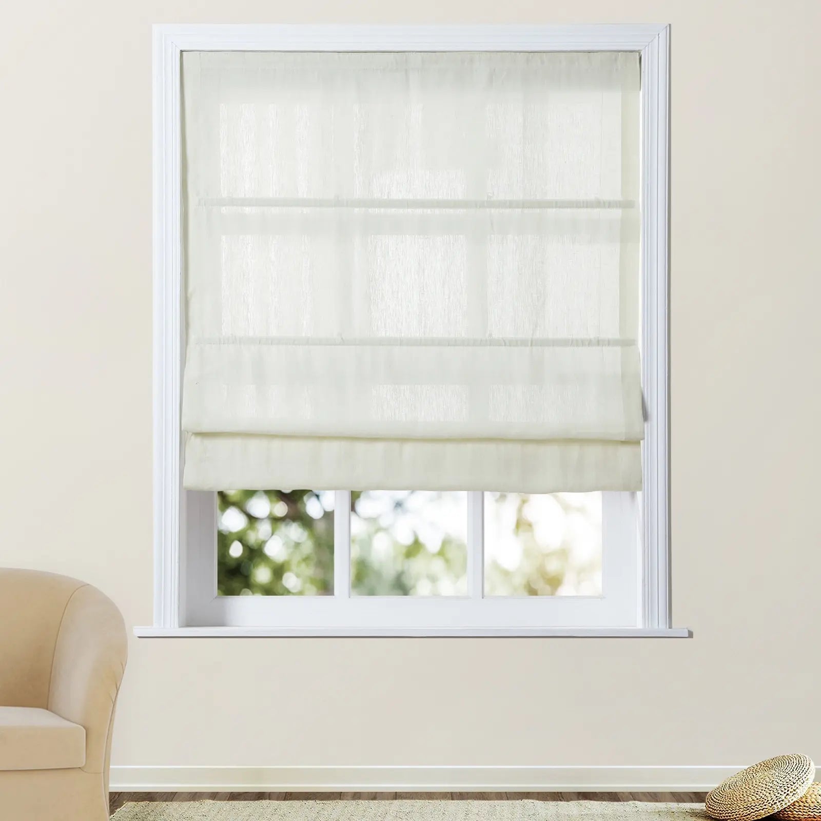 SkyEase - Linen Cordless Roman Blind