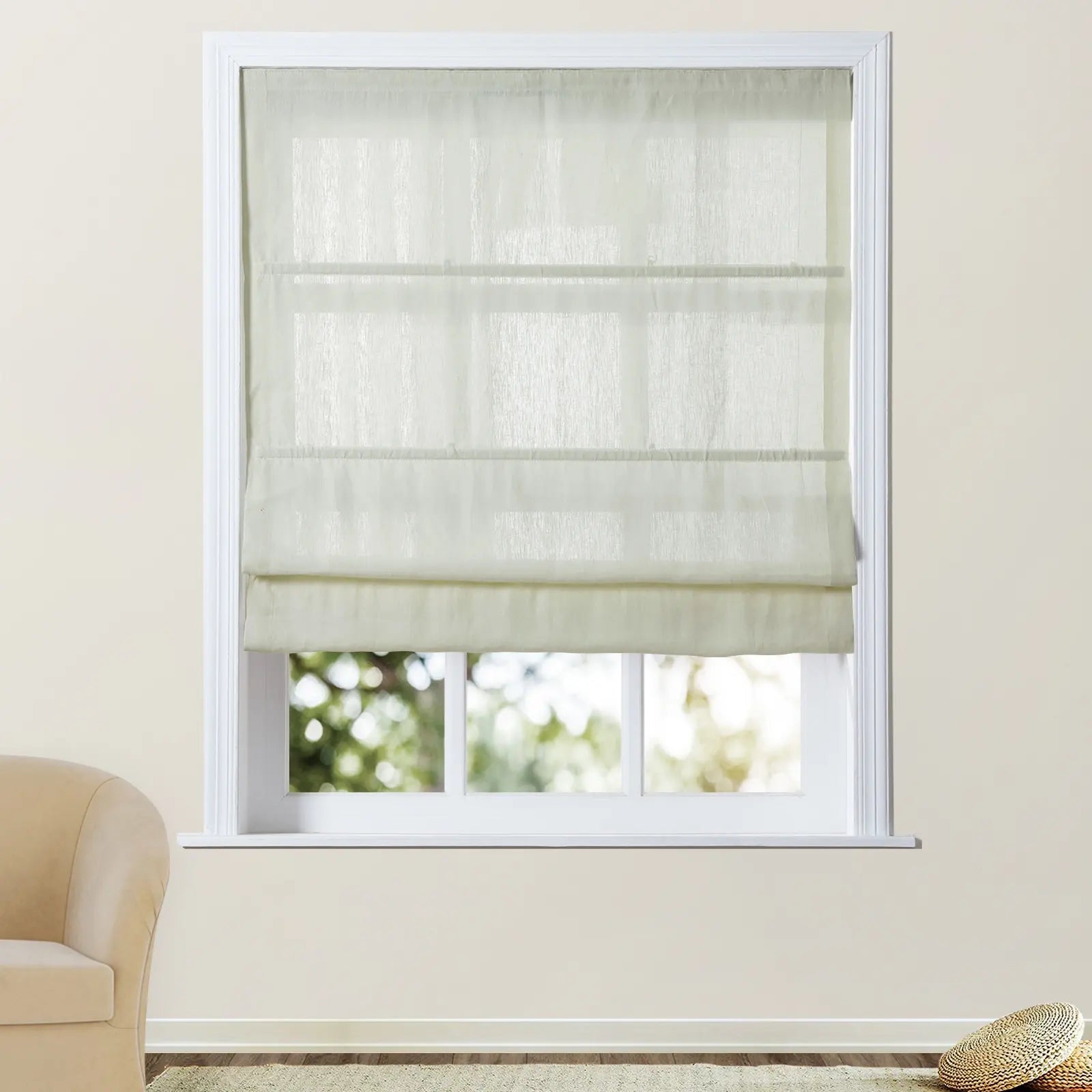 SkyEase - Linen Cordless Roman Blind