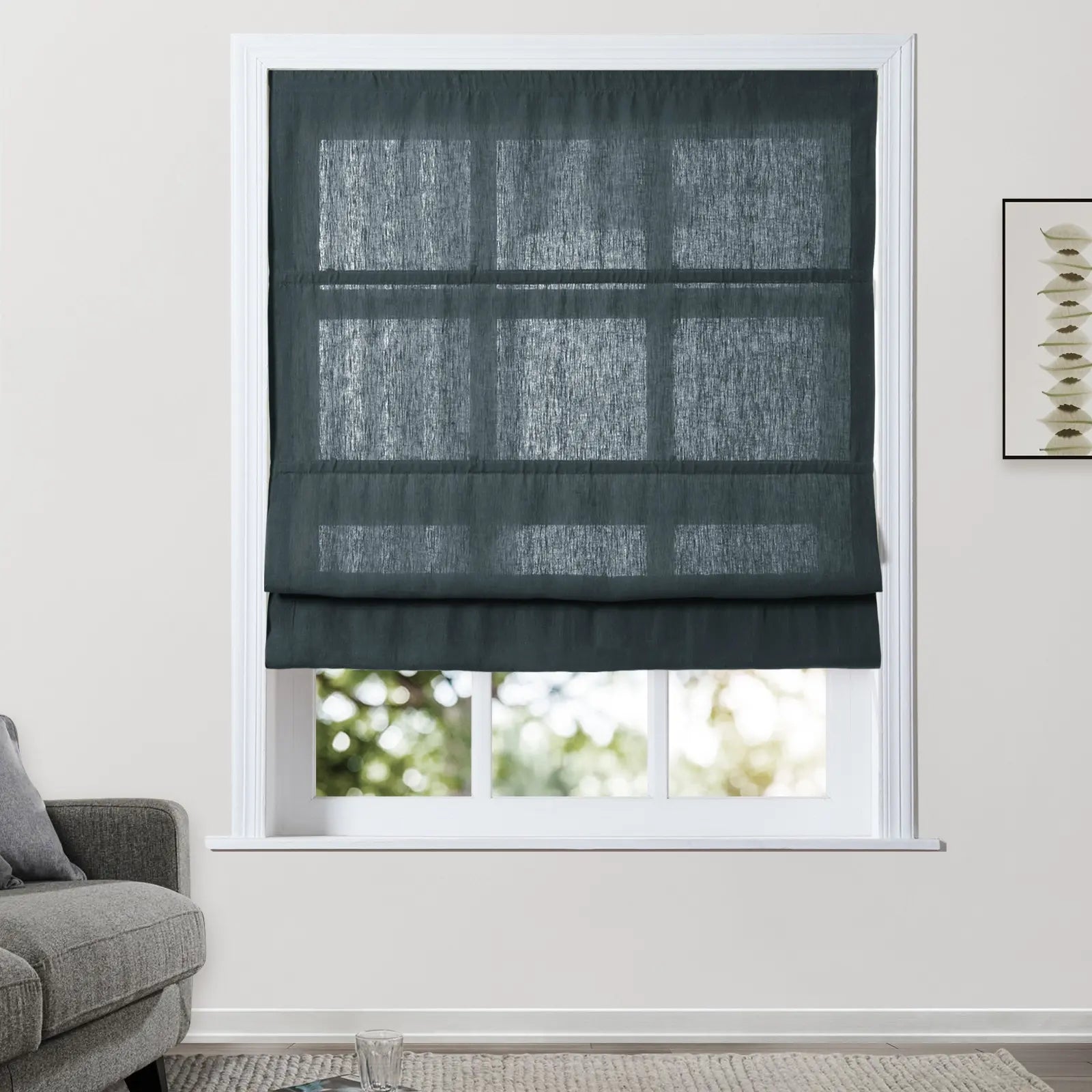 SkyEase - Linen Cordless Roman Blind