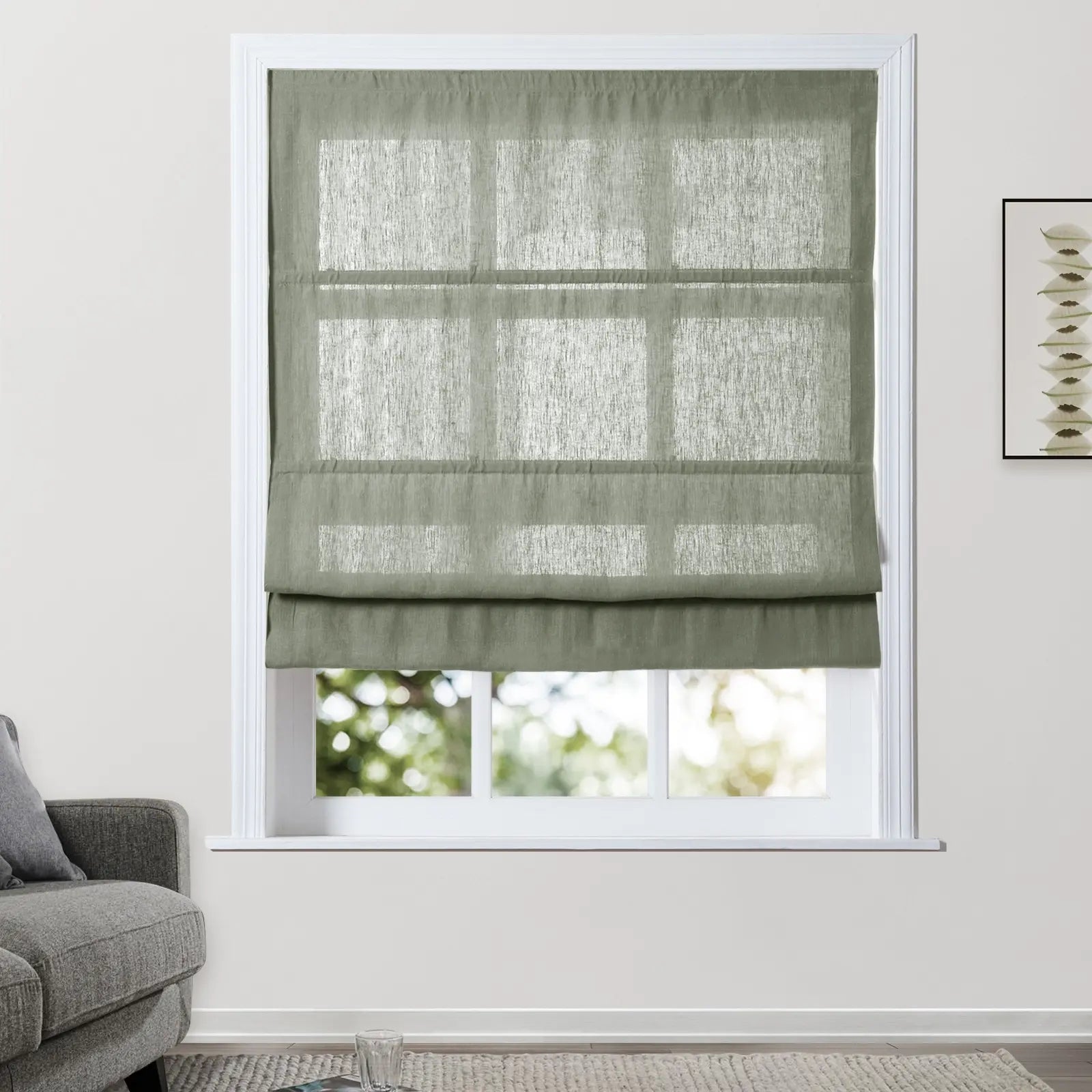 SkyEase - Linen Cordless Roman Blind