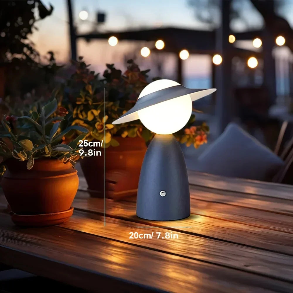 LumaNova - Wireless Charging Lamp with Warm Light