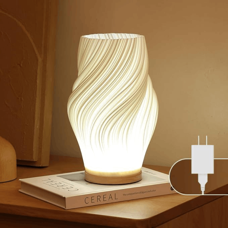 Elegant 3D Desk Lamp - Adjustable and Stylish Lighting