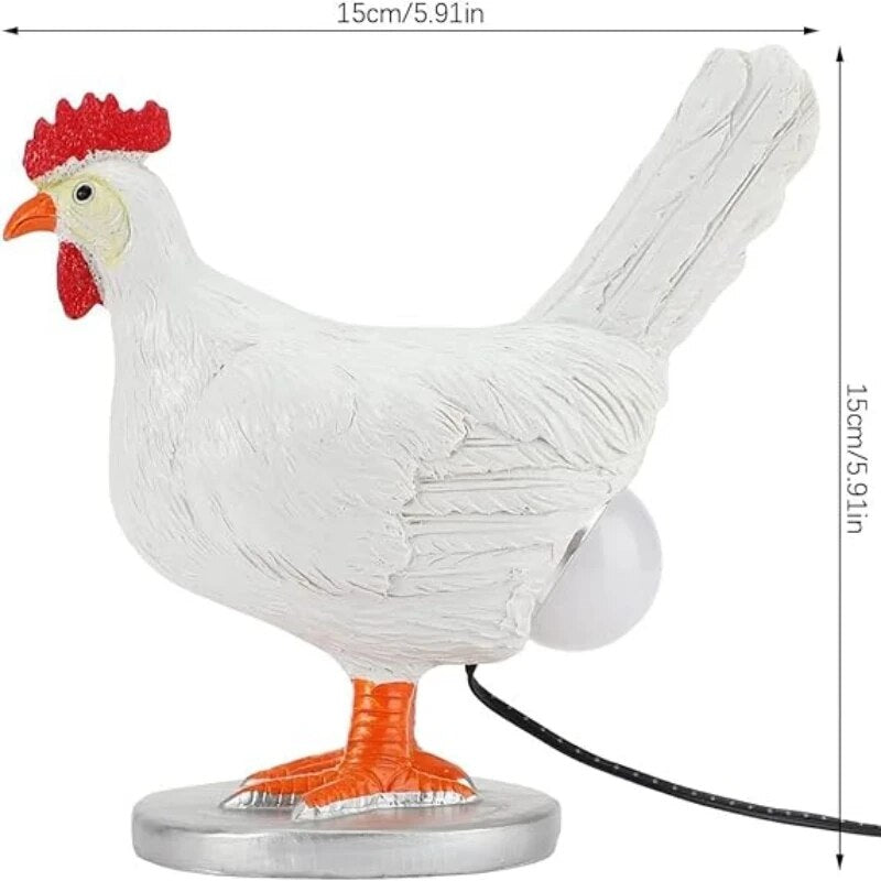 GlowCluck - Funny Table Lamp in the Shape of a Chicken