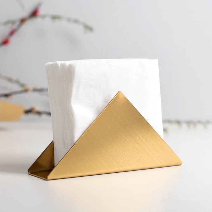 Gold Napkin Holder - Stylish Table Accessory