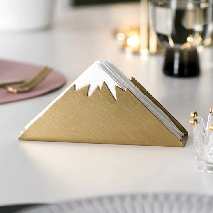 Gold Napkin Holder - Stylish Table Accessory