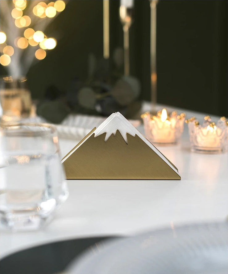 Gold Napkin Holder - Stylish Table Accessory