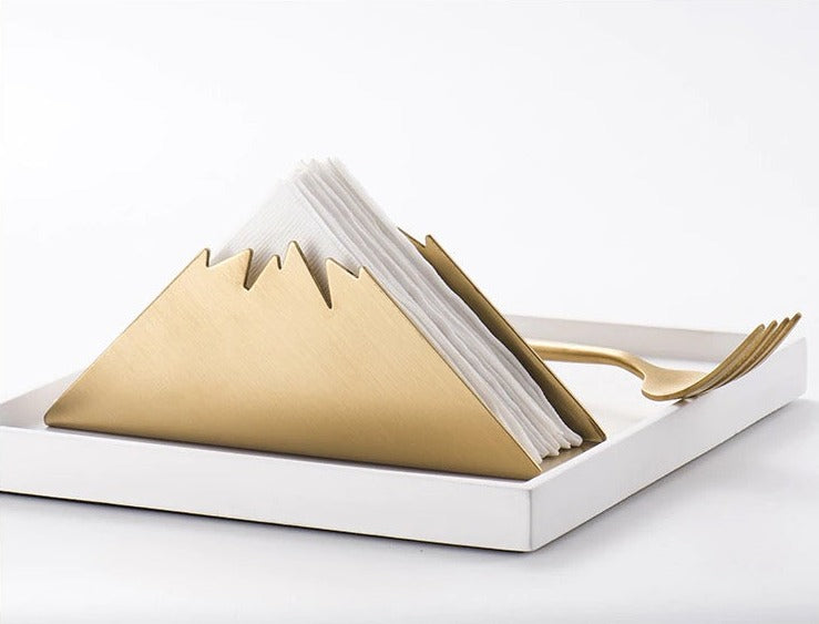 Gold Napkin Holder - Stylish Table Accessory