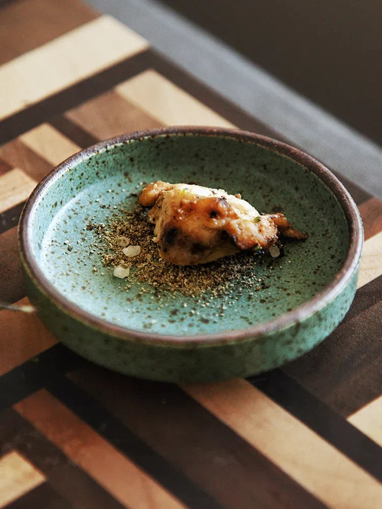 Round Bowl for Sauces - Small Dish for Soy Sauce and Wasabi