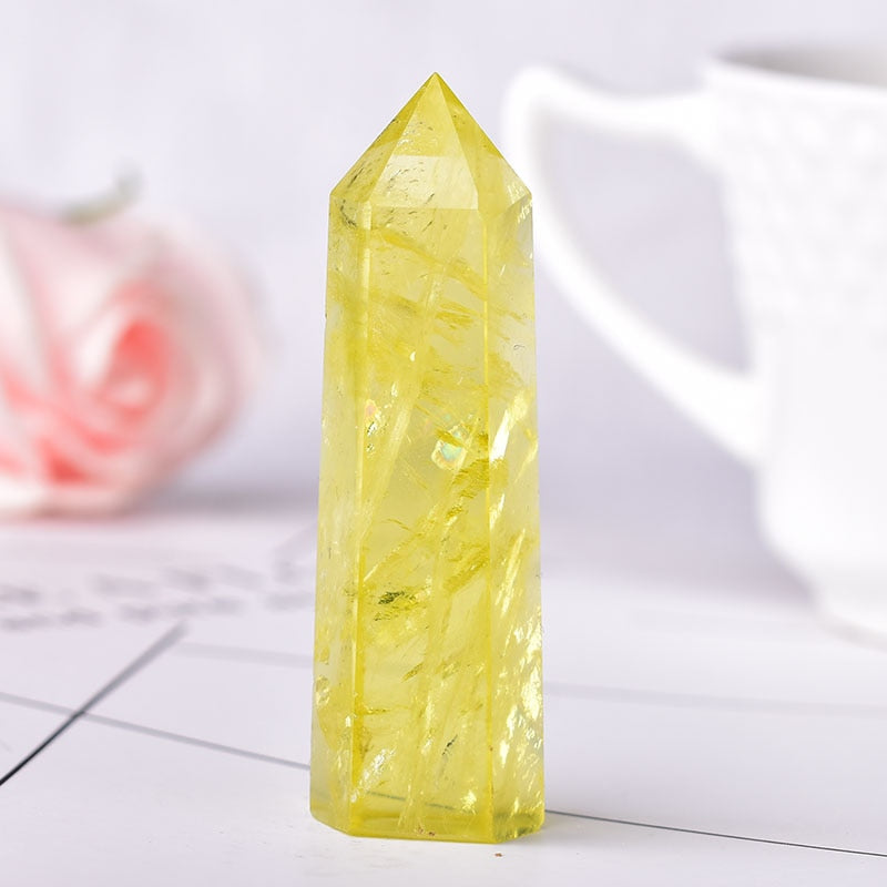 Crystalora Miniature Decoration of Crystal and Natural Stone - Various Sizes and Shapes