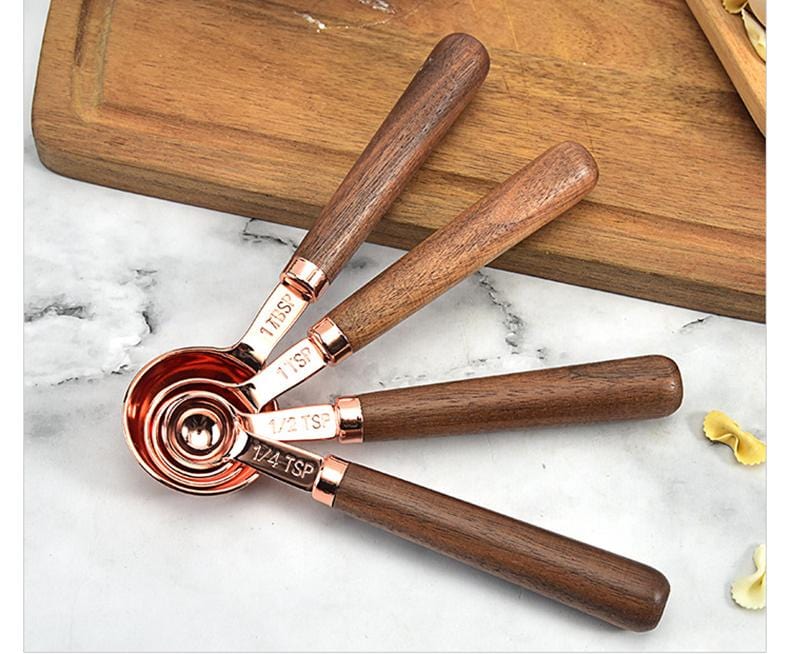 CopperLuxe Measuring Set - Copper-Coloured Design - Stylish and Functional Kitchen Set