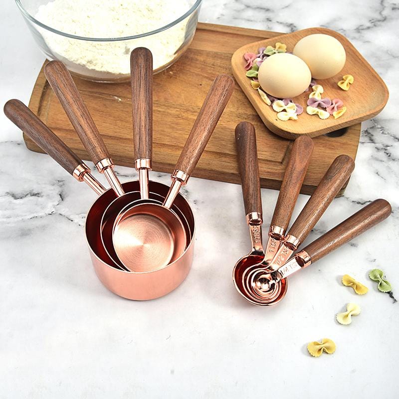 CopperLuxe Measuring Set - Copper-Coloured Design - Stylish and Functional Kitchen Set