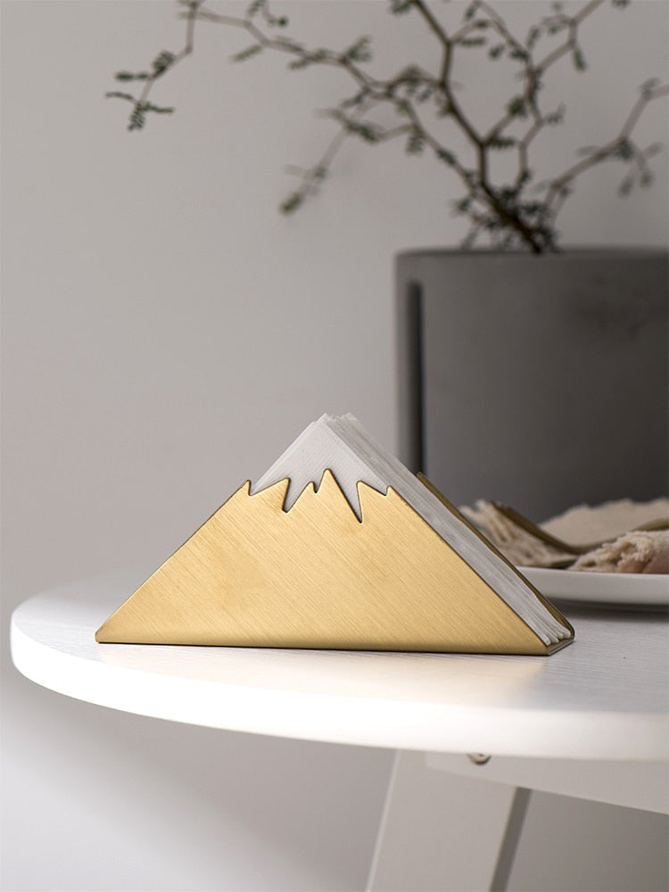 Gold Napkin Holder - Stylish Table Accessory