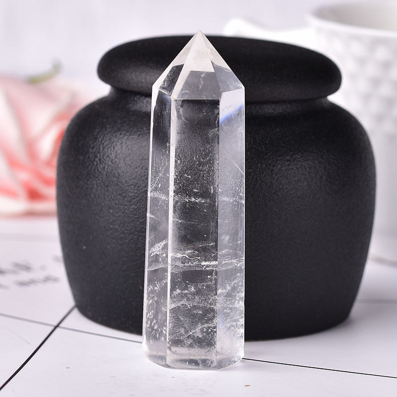 Crystalora Miniature Decoration of Crystal and Natural Stone - Various Sizes and Shapes