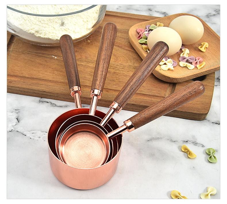 CopperLuxe Measuring Set - Copper-Coloured Design - Stylish and Functional Kitchen Set