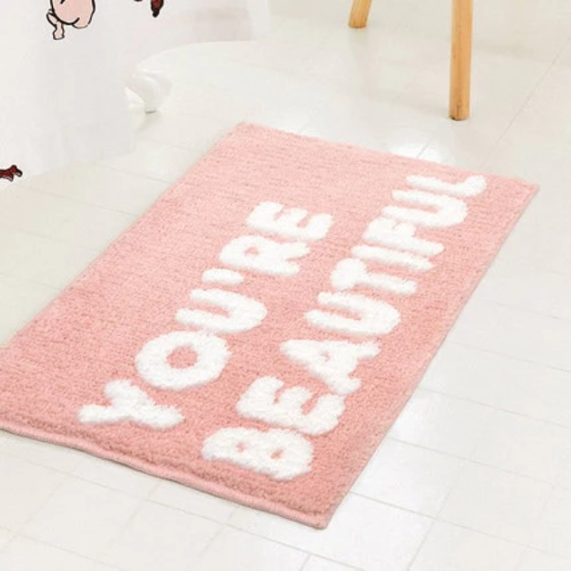 Bathroom Mat - You're Beautiful Bath Mat