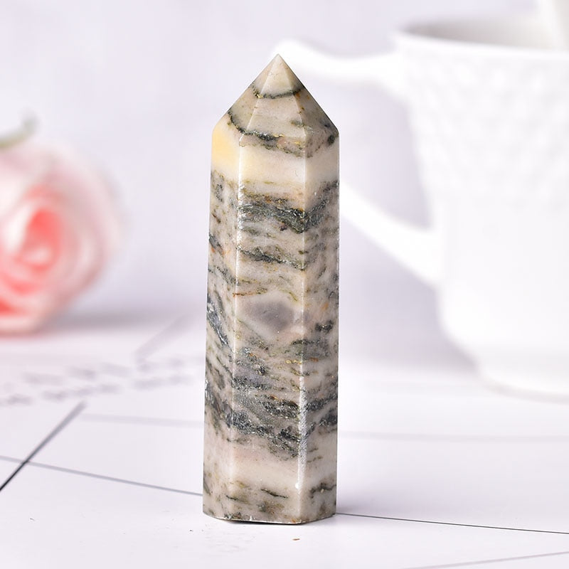 Crystalora Miniature Decoration of Crystal and Natural Stone - Various Sizes and Shapes